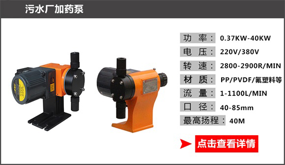 污水厂加药泵 污水厂加药泵